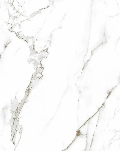 Lempeng Calacatta Lucent Matte, Quadra warna White